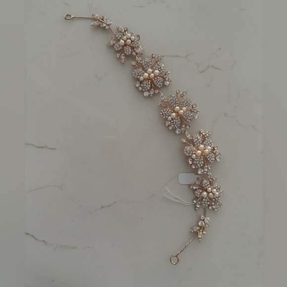 Wedding headband jewelry bride - Picture 4 of 4